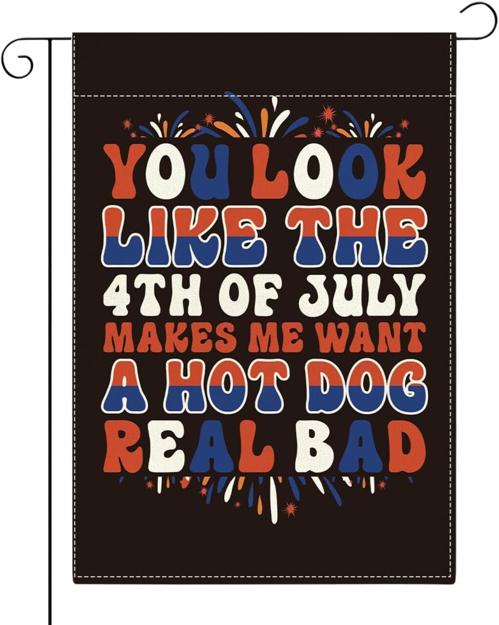 Memorial Independence Day Garden Flag 4th of July 12x18 inches